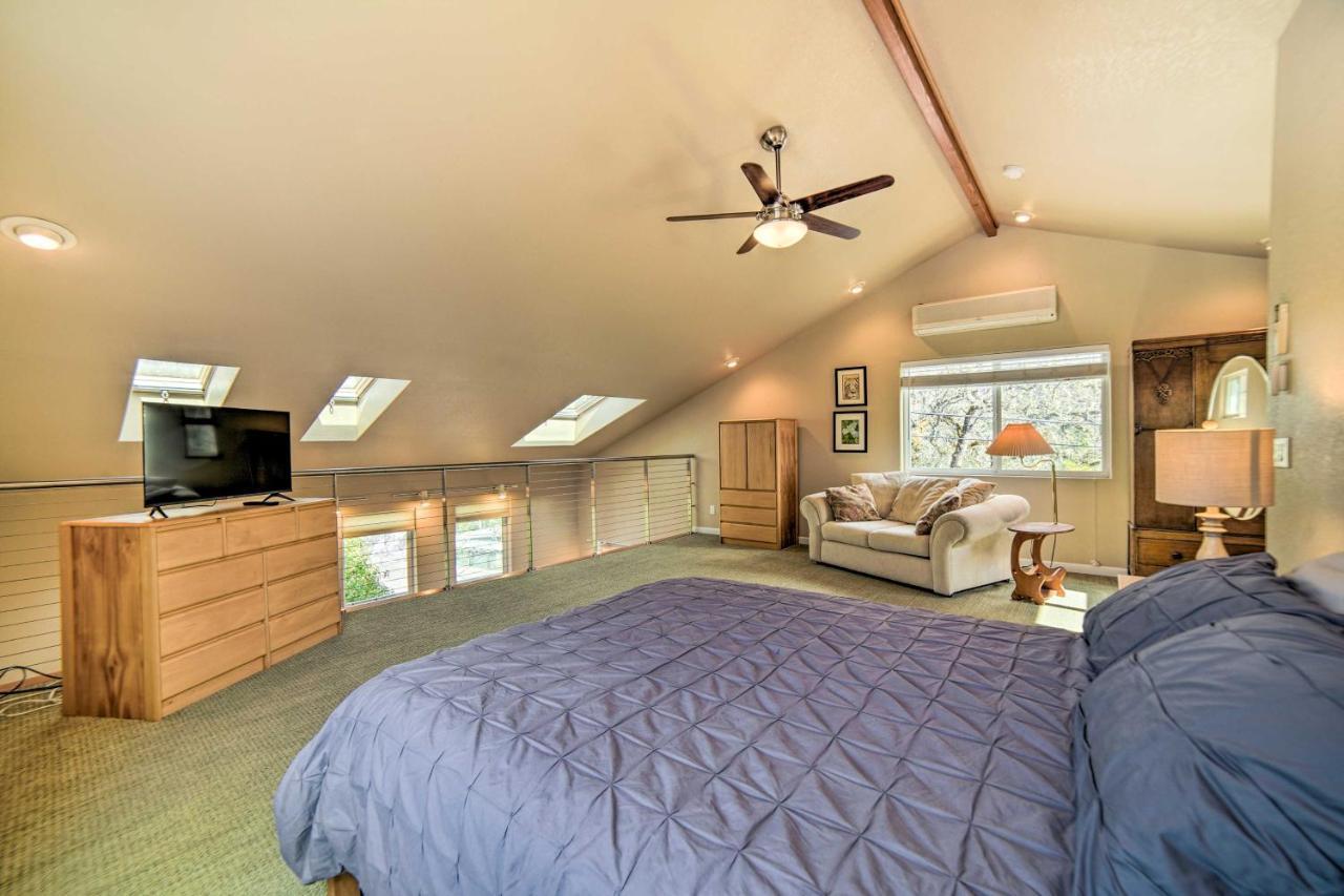 Hilltop Loft Ukiah Vacation Rental! ภายนอก รูปภาพ